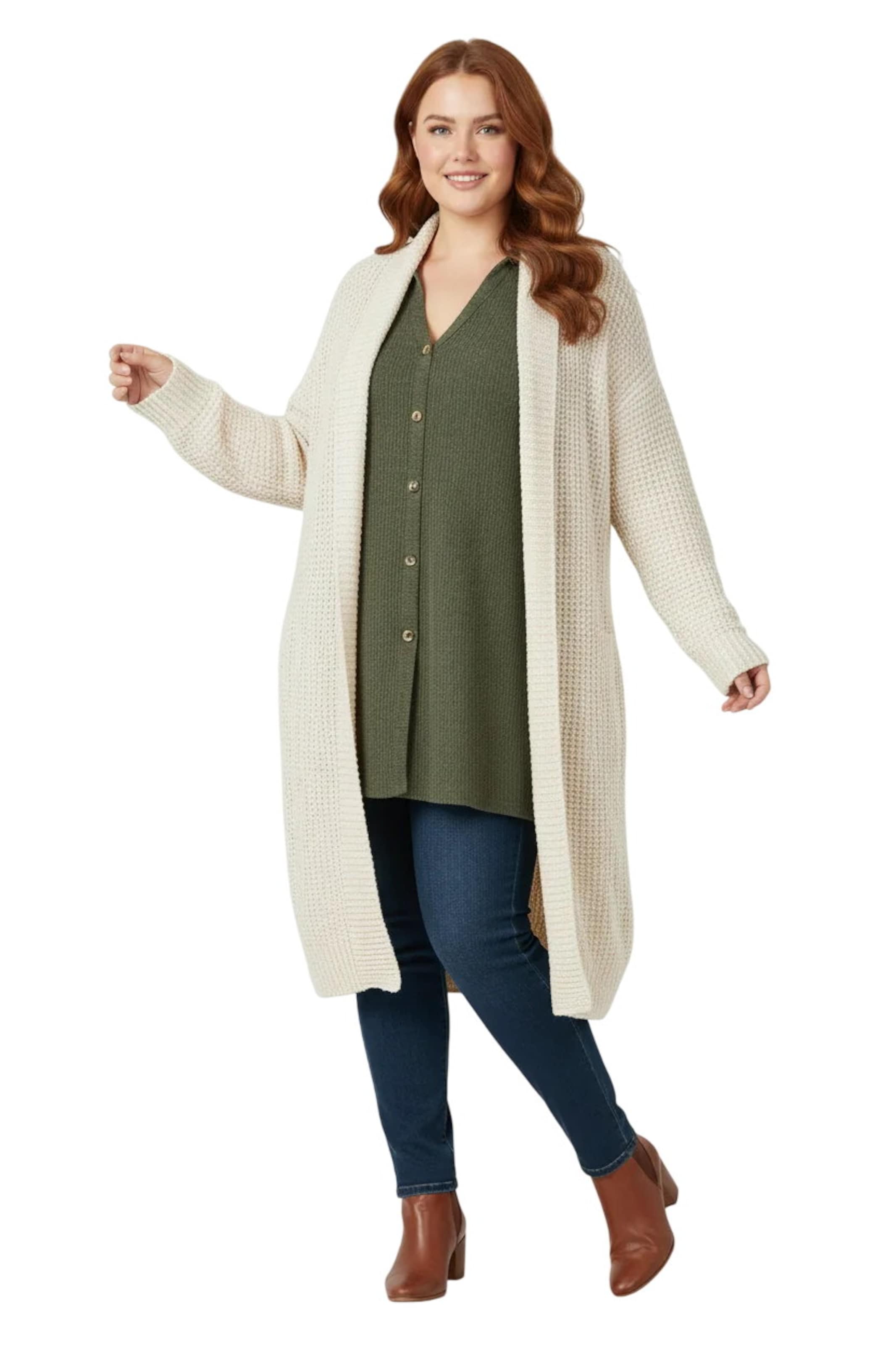 Shape Of You Blouse in Groen