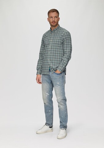 s.Oliver Regular fit Button Up Shirt in Beige