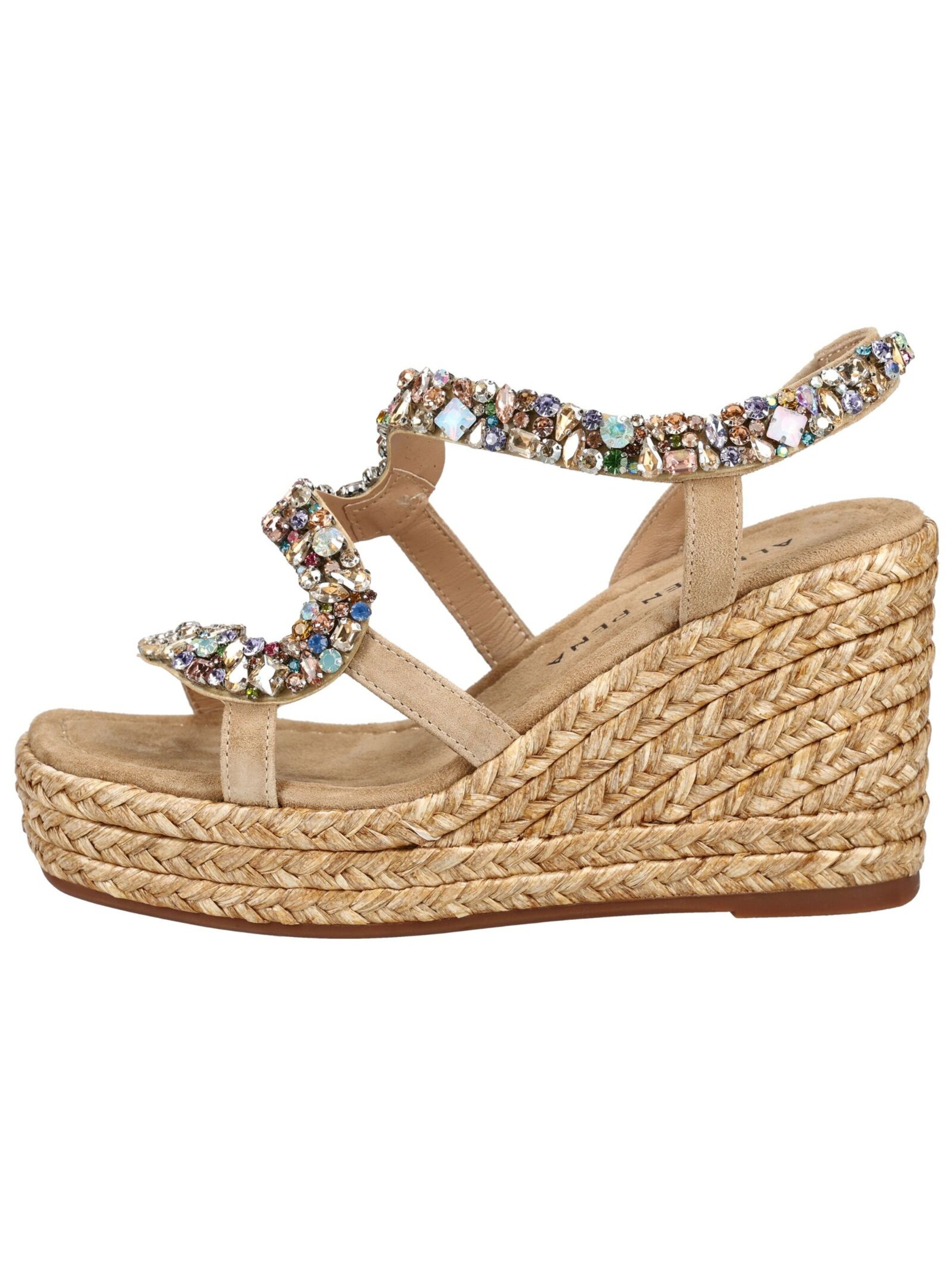 Alma En Pena Sandale in Beige
