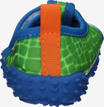 PLAYSHOES Beach & Pool Shoes 'Dino' in Green