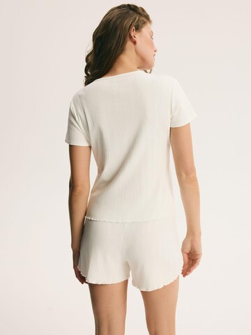 ESOTIQ Pyjama 'Pearl' in Wit