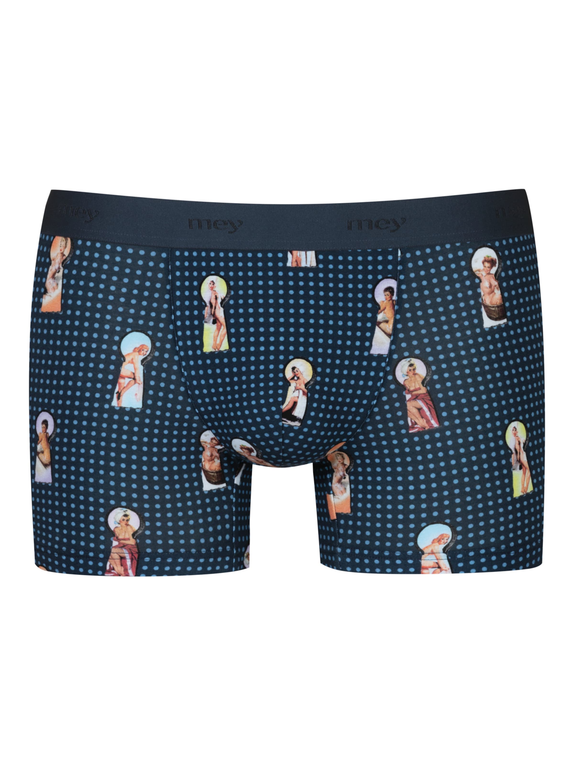 Mey Boxers en bleu foncé, Vue avec produit