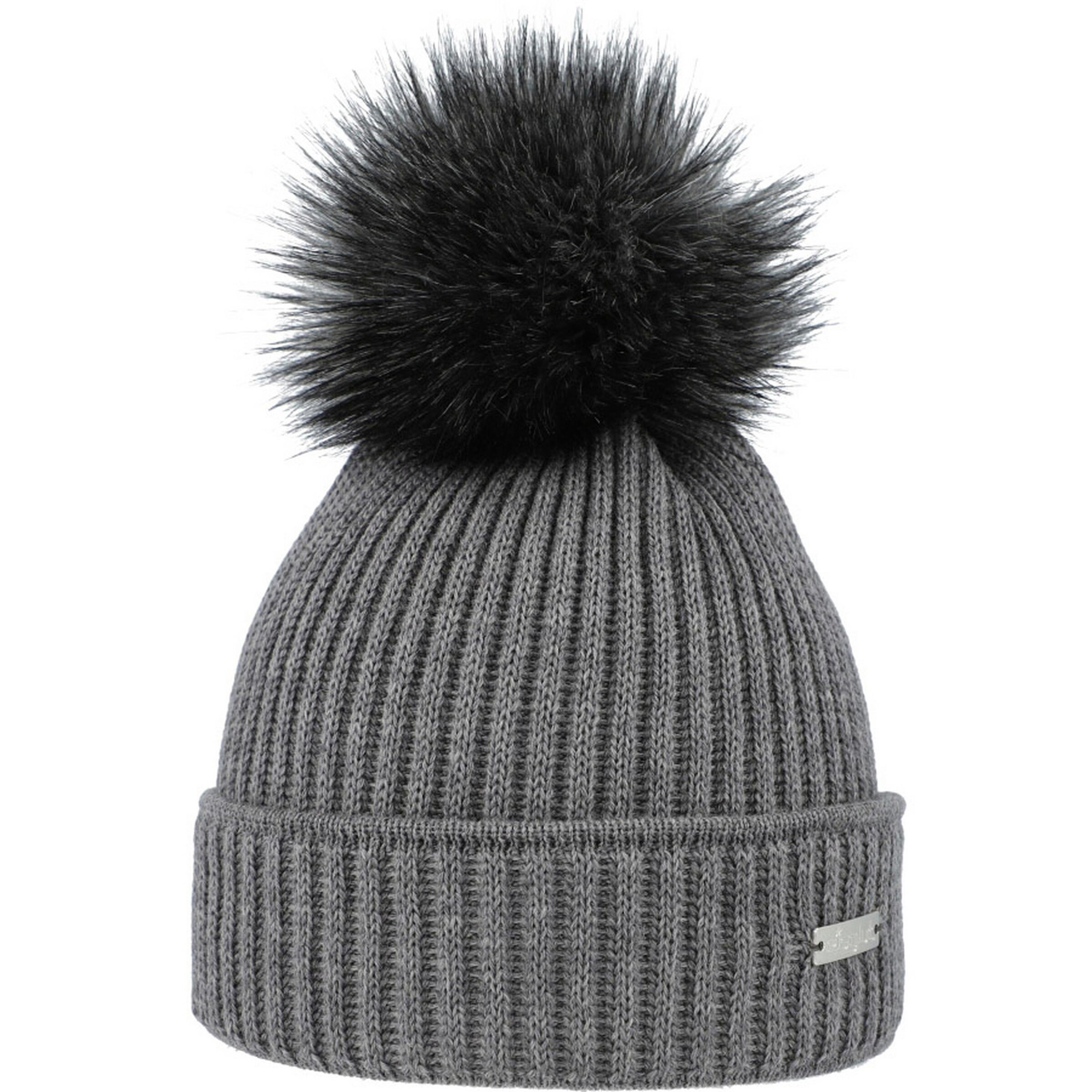Eisglut Beanie 'Shellyl' in Grey: front