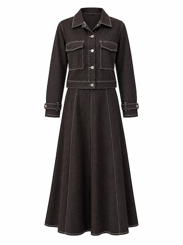 Tailleur 'Zweiteiliges Set' di Bianco Lucci in marrone: frontale