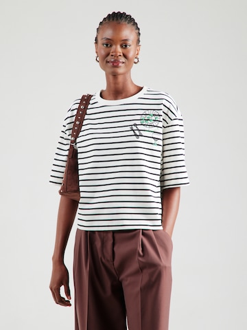 T-shirt 'Benja' Fabienne Chapot en blanc : devant