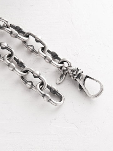 REYTEL Armband 'HURDLE'‌‌‌‌‌‌ in Silber