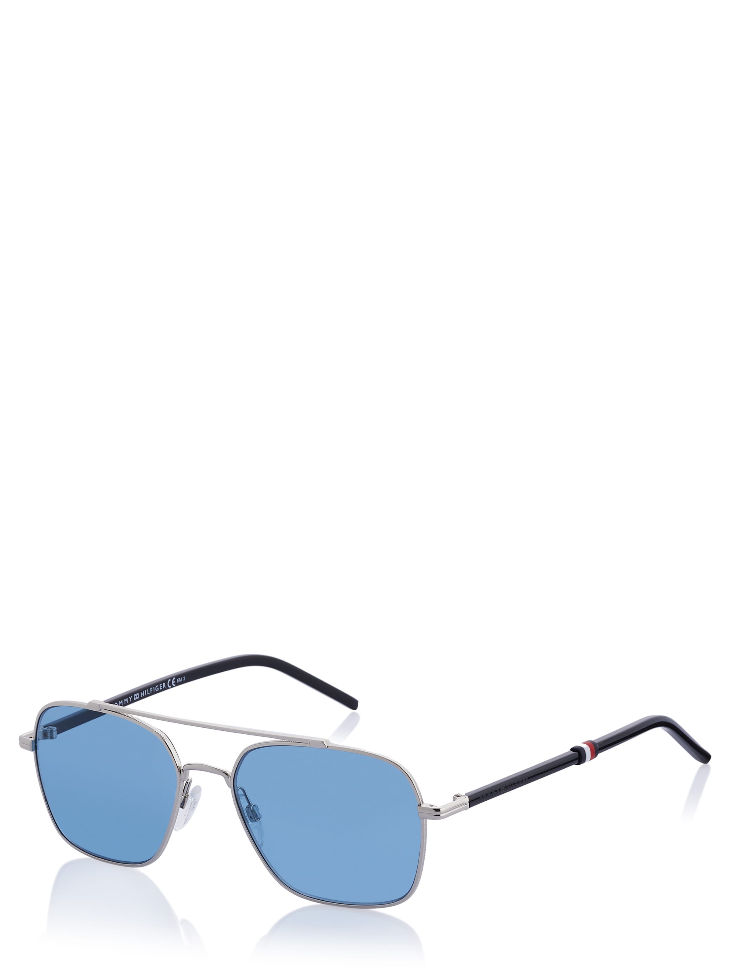 TOMMY HILFIGER Sonnenbrille in Silber: Vorderseite
