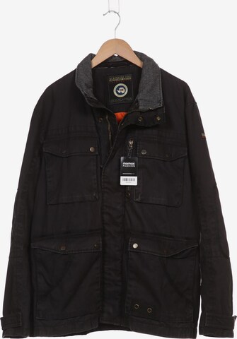 NAPAPIJRI Jacket & Coat in XXXL in Black: front