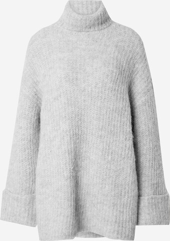 VILA ROUGE Sweater 'FIMINA' in Grey: front