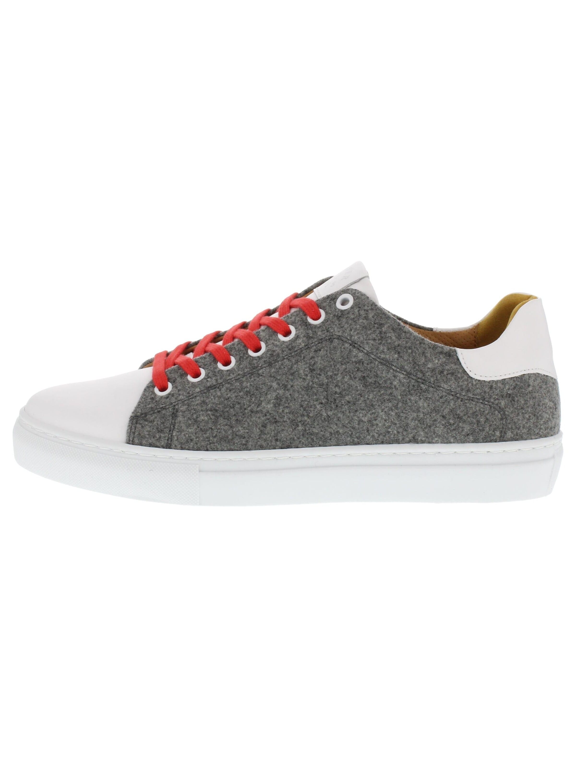 XAVER LUIS Schuhmanufaktur Sneakers 'MORITZ - Sneaker aus Merinoloden und Nappa-Leder' in Mixed colors: front