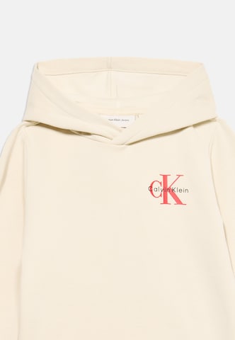 Calvin Klein Jeans Свитшот в Бежевый