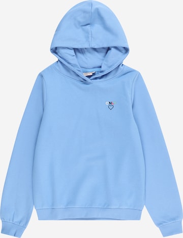 KIDS ONLY Sweatshirt 'Noomi' i blå: forside