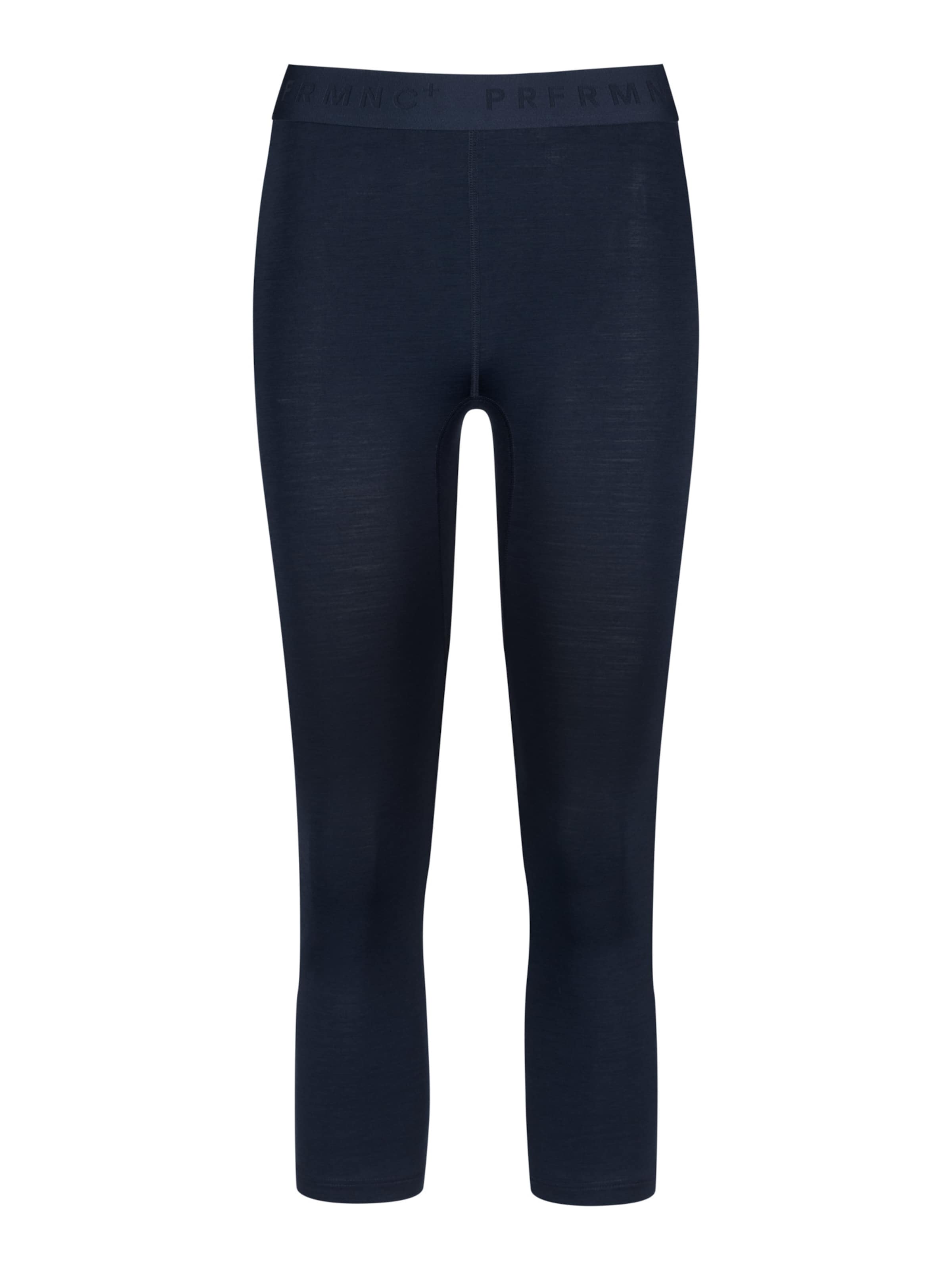 Mey Skinny Athletic Pants 'PRFRMNC+ ' in Blue: front