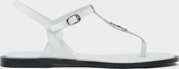 Estro Teenslipper '010-3' in Wit: voorkant
