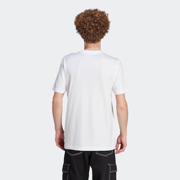 Tricou 'Adicolor Classics Trefoil' de la ADIDAS ORIGINALS pe alb