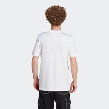 T-Shirt 'Adicolor Classics Trefoil' ADIDAS ORIGINALS en blanc