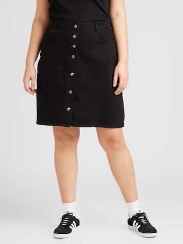 ONLY Carmakoma Skirt 'MANNI' in Black: front