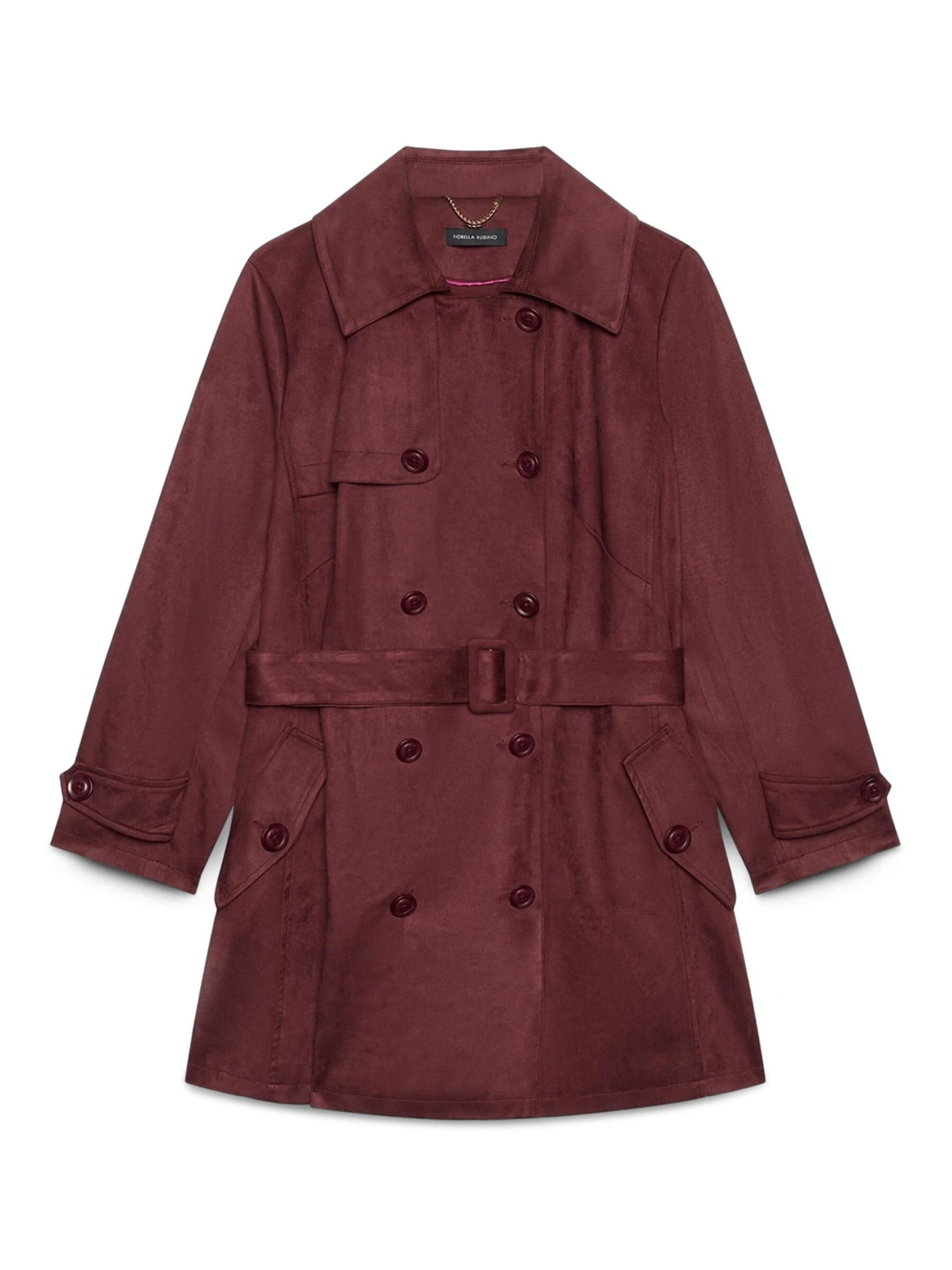 Fiorella Rubino - Chaqueta de entretiempo en rojo: frente