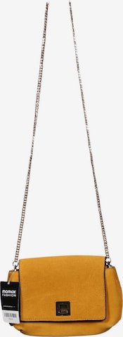 MANGO Handtasche klein Leder One Size in Gelb: Vorderseite