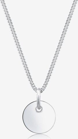 ELLI Necklace 'Geo' in Silver: front