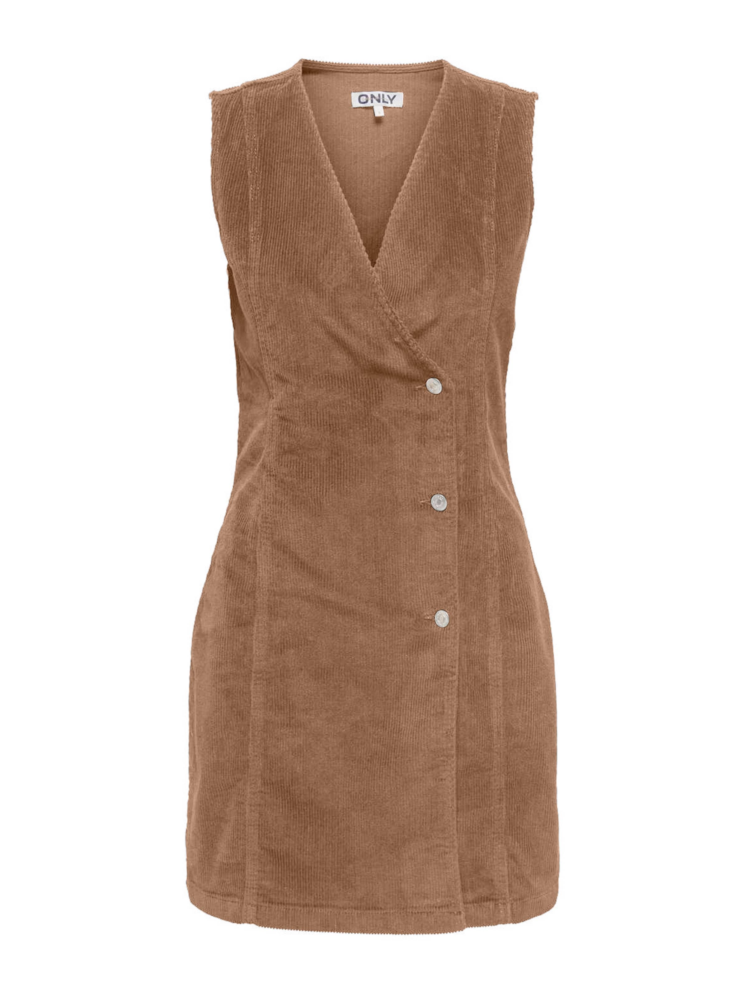 ONLY Kjole 'ONLGLOBAL' i brun: forside