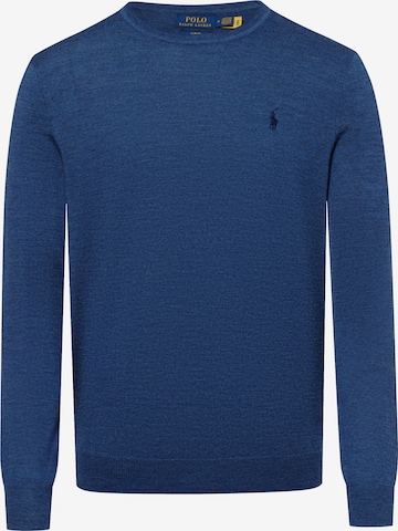 Pull-over Polo Ralph Lauren en bleu : devant