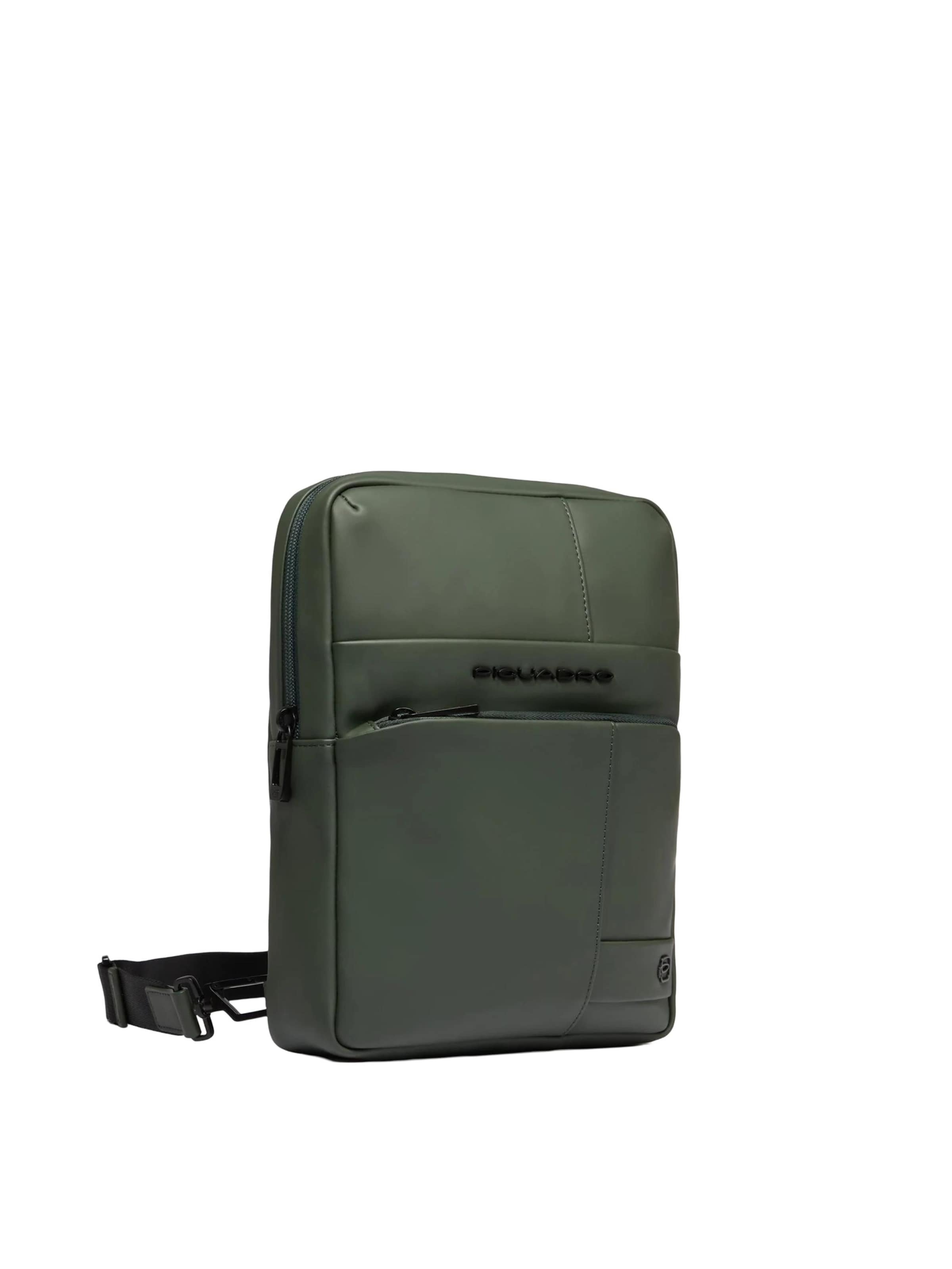 Piquadro - Bolso de hombro en verde