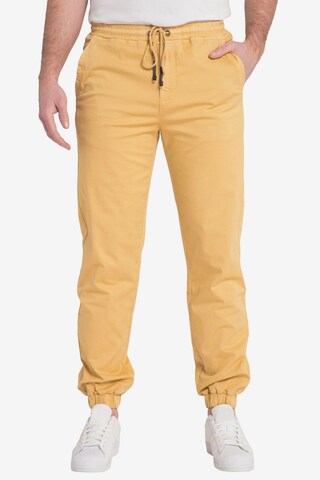 Loosefit Pantalon JP1880 en jaune : devant