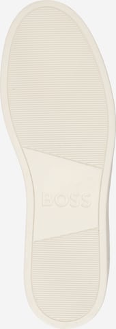 BOSS Black Platform trainers 'Rhys' in White