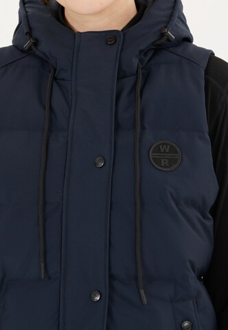 Weather Report Sportbodywarmer 'Chief' in Blauw