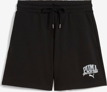 PUMA Shorts in Schwarz: Vorderseite