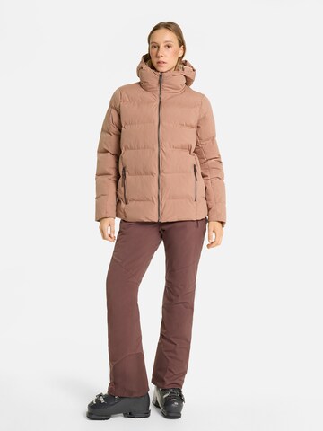 ZIENER Athletic Jacket 'TRAVA-Z' in Brown