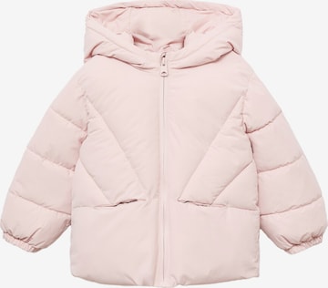 Veste d’hiver 'Noni' MANGO KIDS en rose : devant