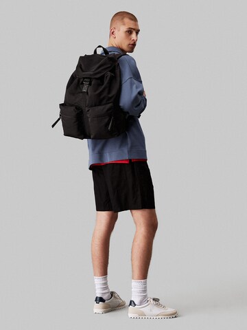 Calvin Klein Jeans Рюкзак 'Flap' в Черный