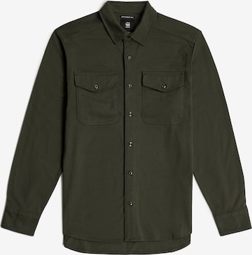 G-STAR Overhemd in Groen: voorkant