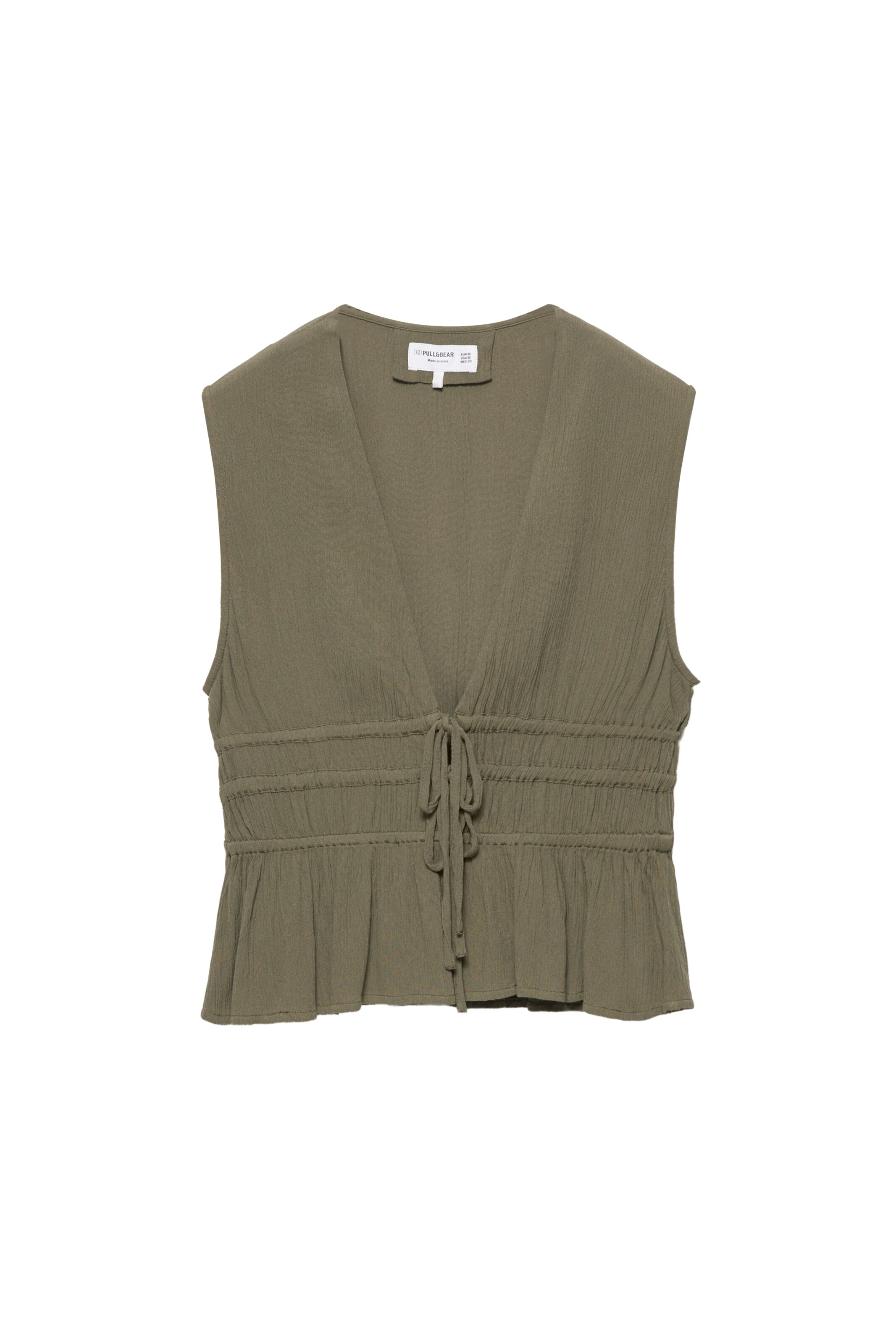 Pull&Bear Pusero värissä oliivi, Tuotenäkymä