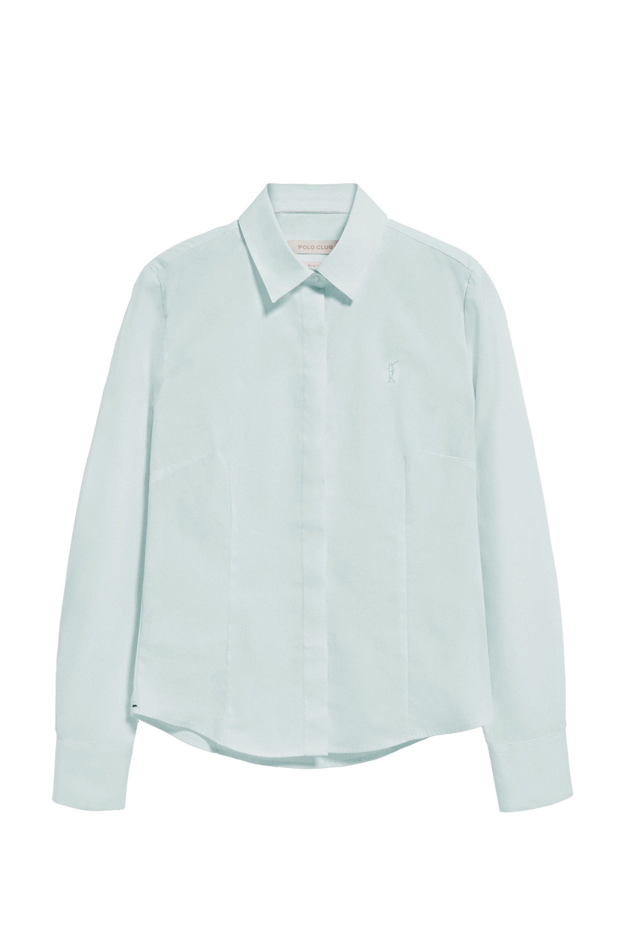 Polo Club Bluse in Blau: Vorderseite