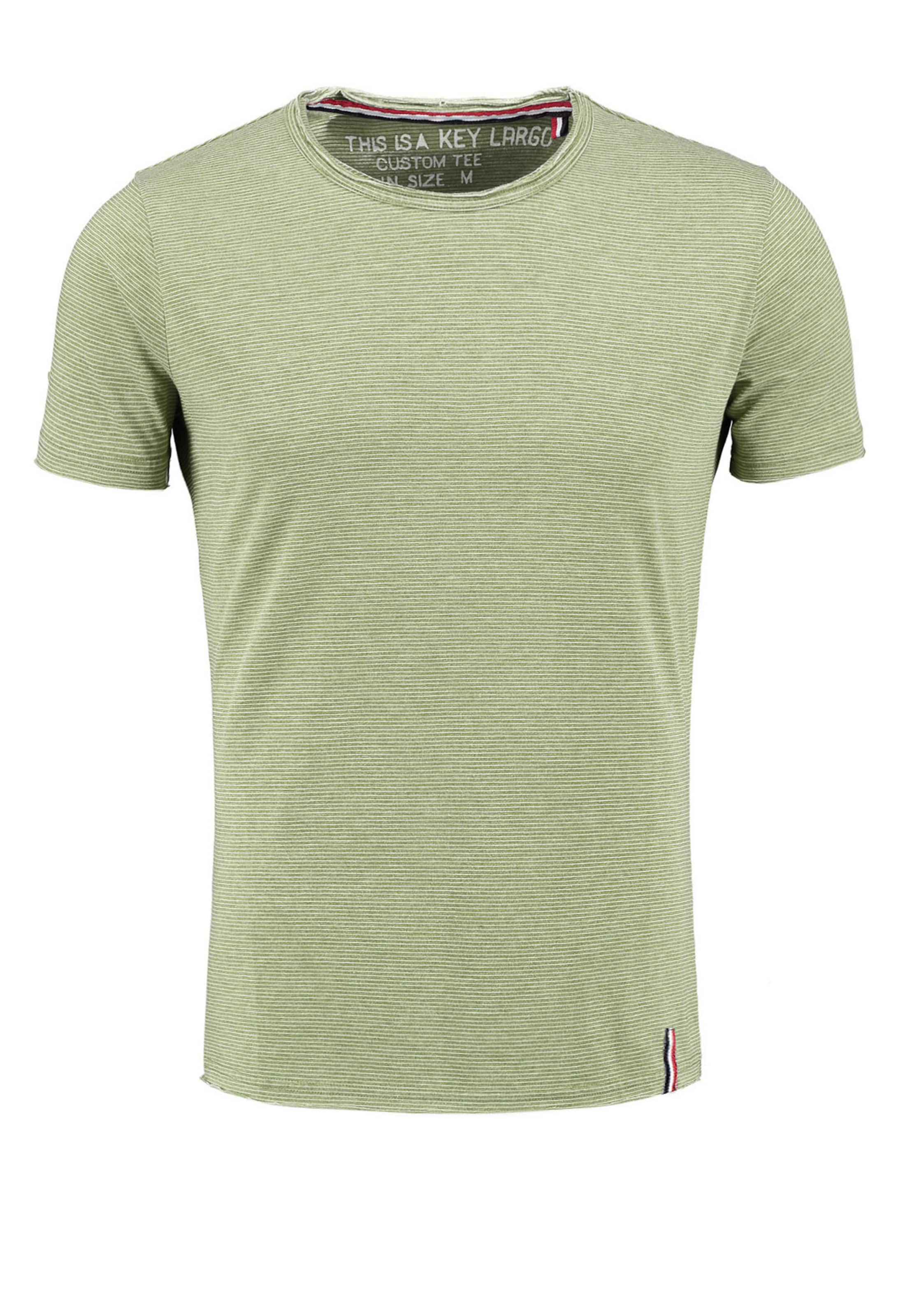 Key Largo Koszulka 'Karl-Heinz' w kolorze zielony: przód