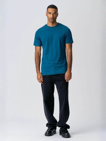 Fit confort Chemise ' Organic Basic ' TEESHOPPEN en bleu