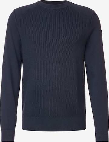 Street One MEN Sweater in Blue: front