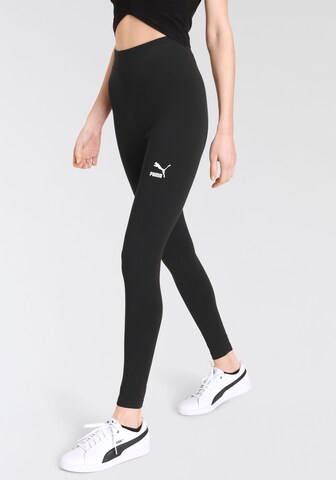 PUMA Skinny Legíny – černá