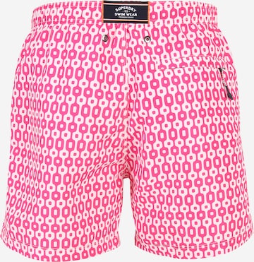 Superdry Board Shorts in Pink