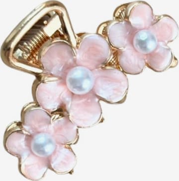 Good to Blue Haarschmuck 'Pearl Blossom Haarklammer' in Pink: Vorderseite