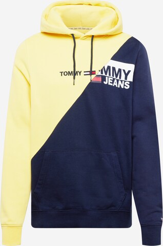 Tommy Remixed Sweatshirt i blå: framsida