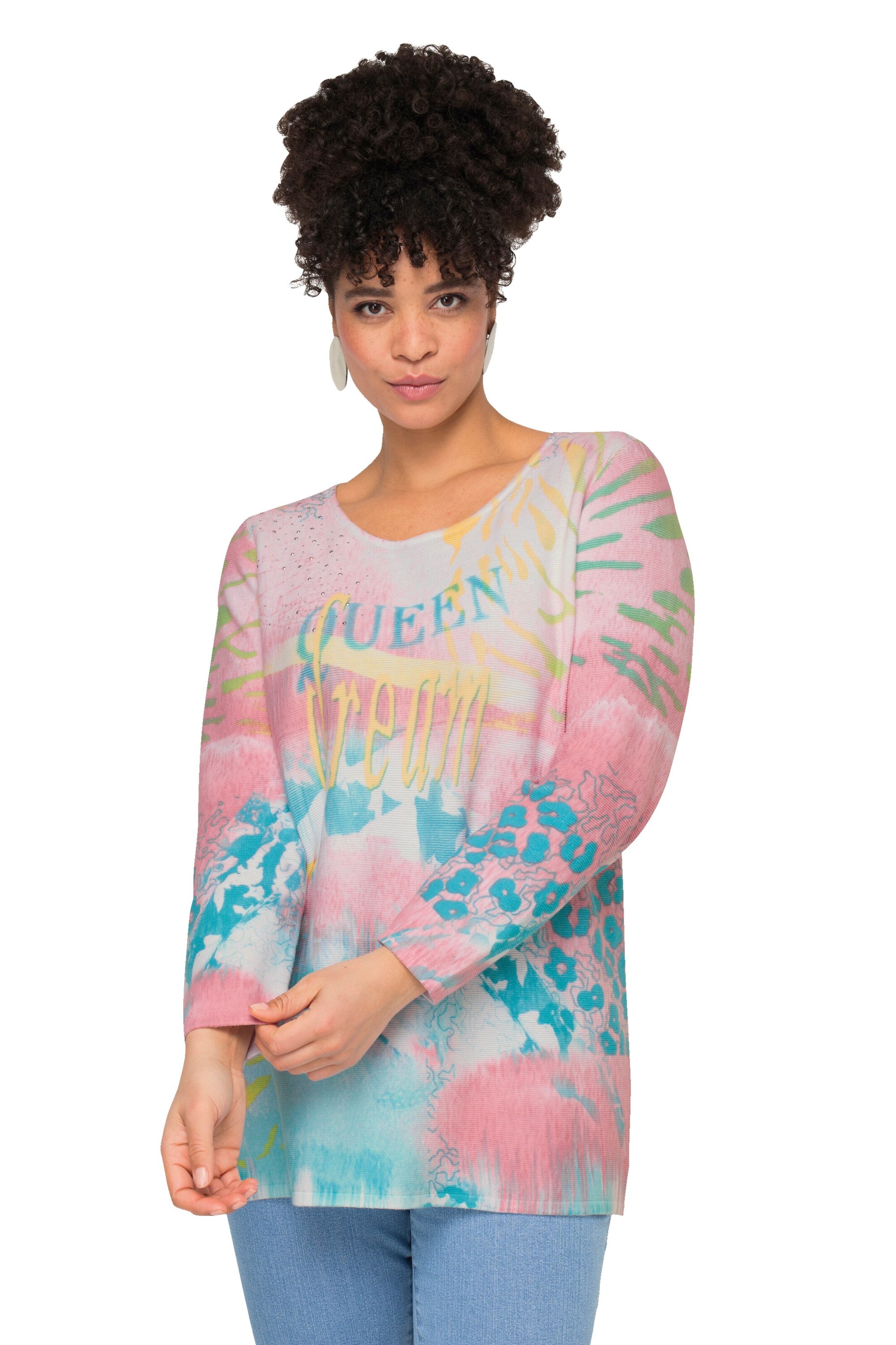 MIAMODA Trui in Gemengde kleuren: voorkant