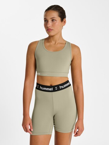 Hummel Bustier Sports-BH 'Pulse' i grøn