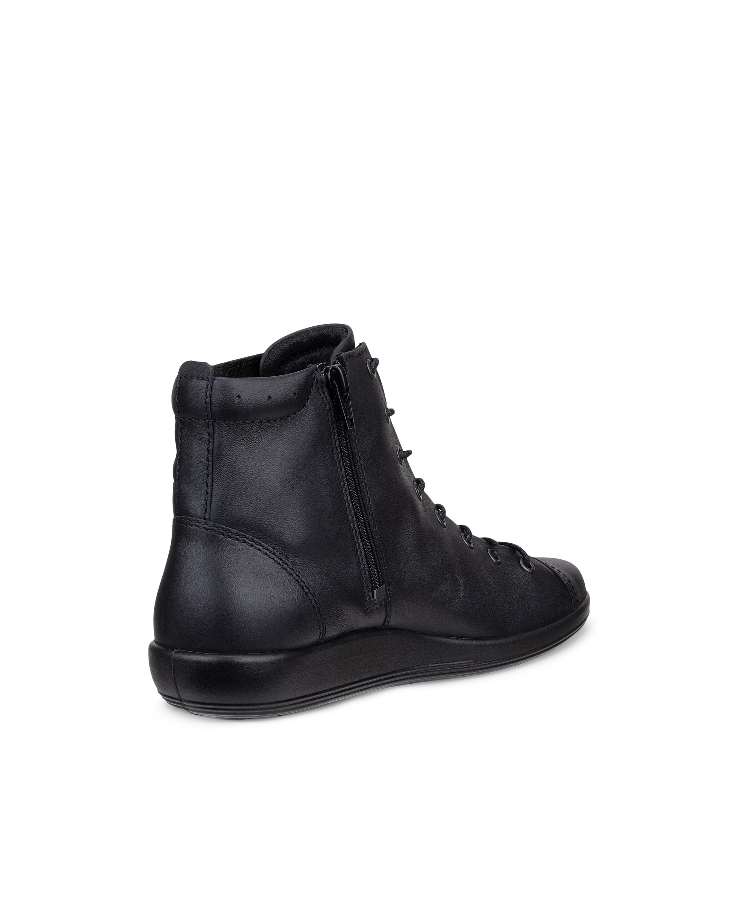 ECCO Schnürstiefelette in Schwarz