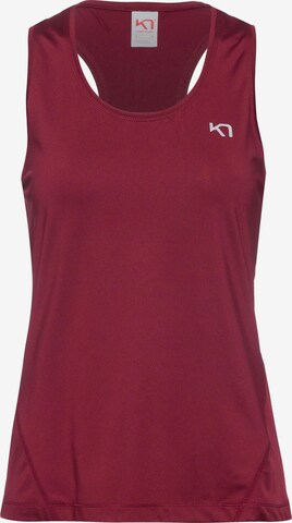 Kari Traa Sports Top 'NORA 2.0' in Red: front