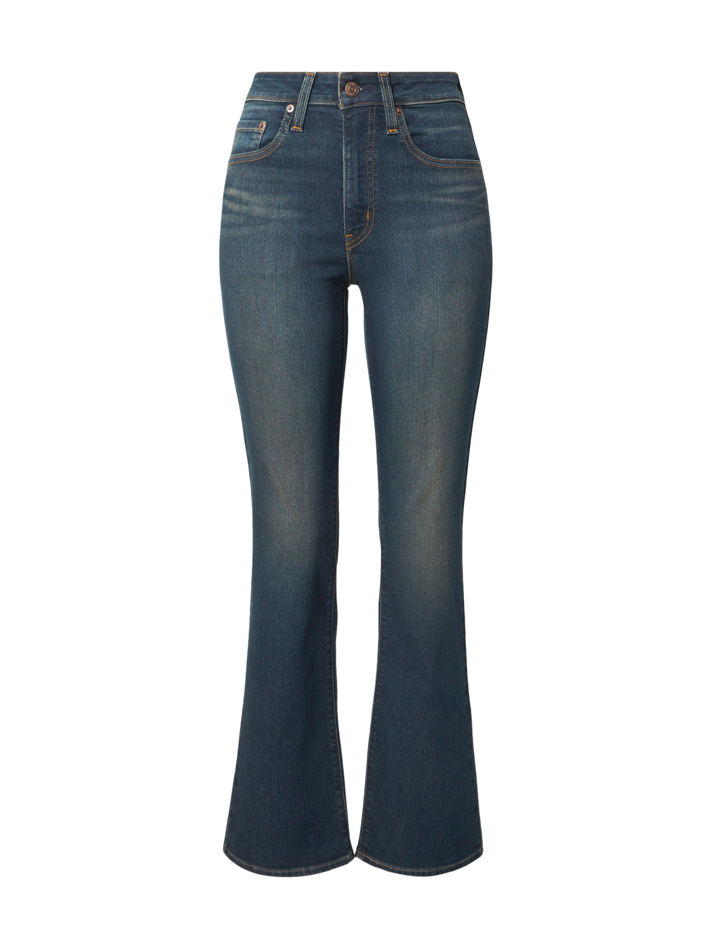 LEVI'S ® Bootcut Jeans '725' in Blau: Vorderseite