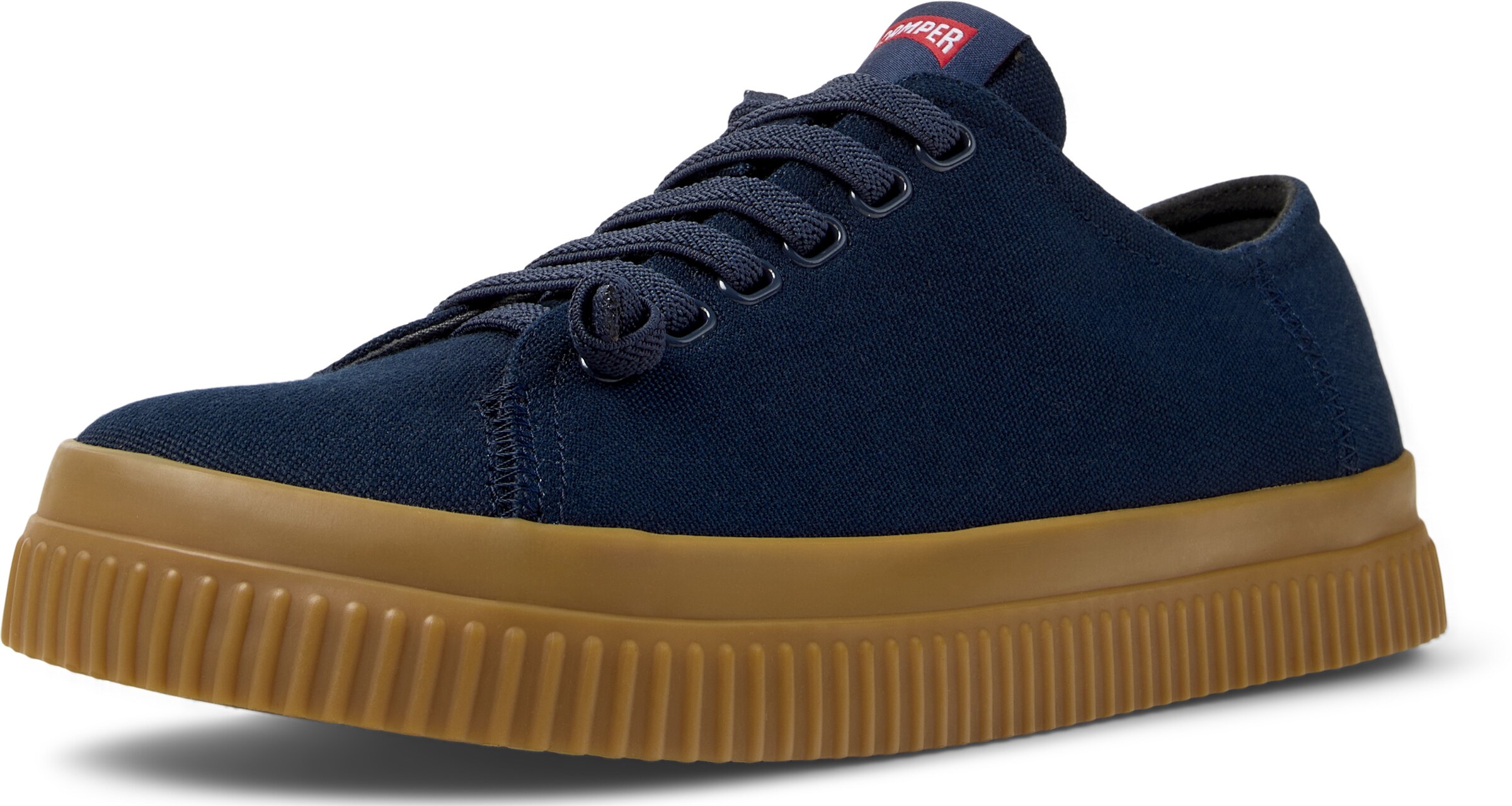 Baskets basses 'Peu Roda' CAMPER en bleu : devant